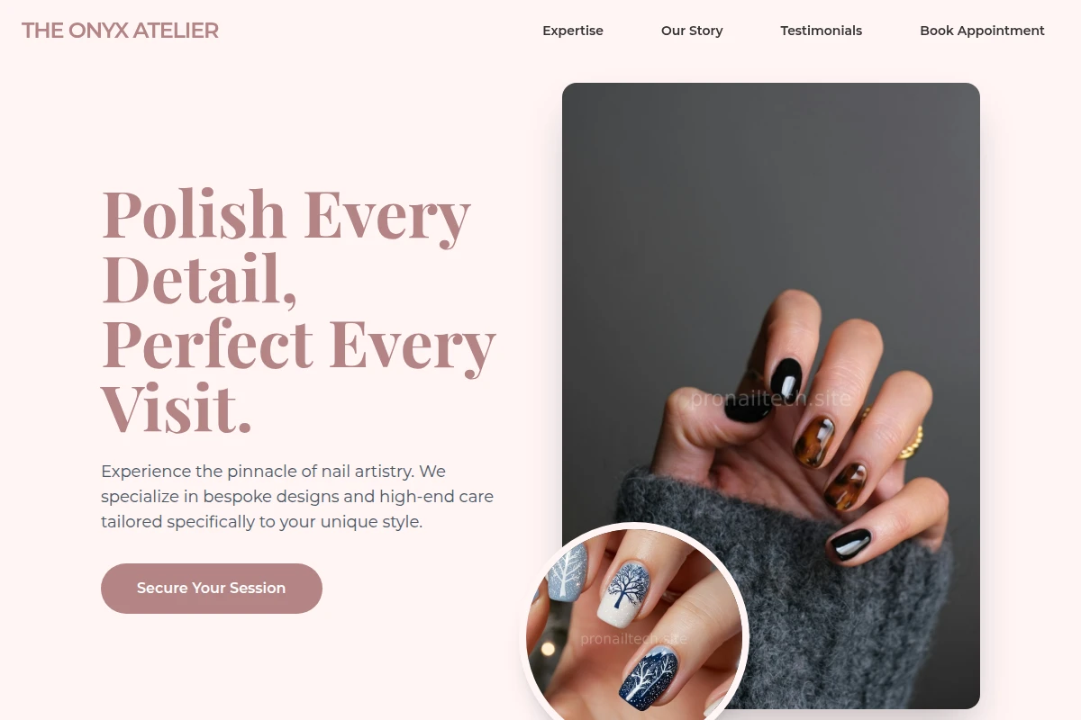 Square Nail Art